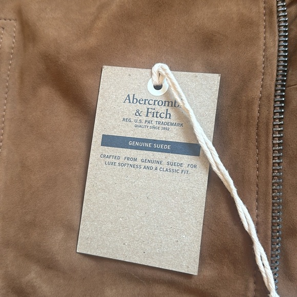 Abercrombie & Fitch Suede Jacket - Picture 7 of 7